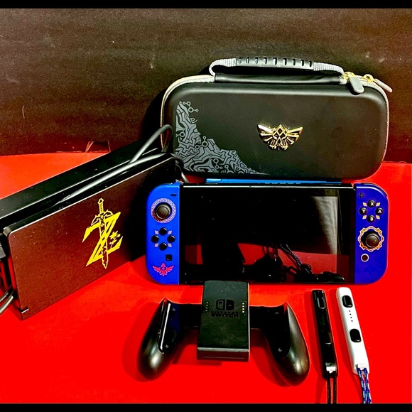 Nintendo Other - Nintendo Switch with Zelda Joycons